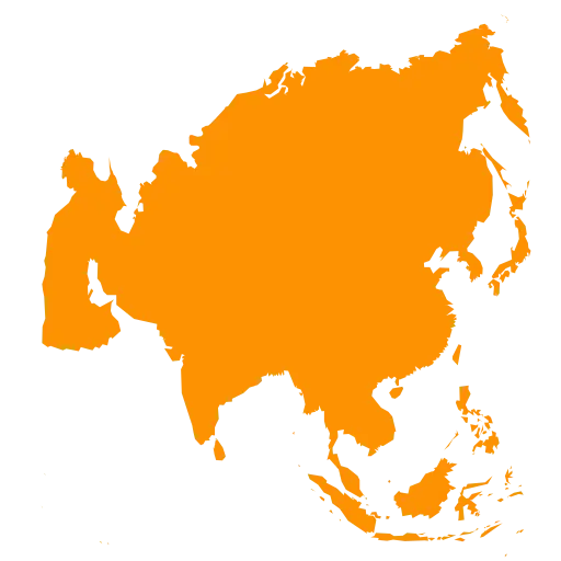 asia map